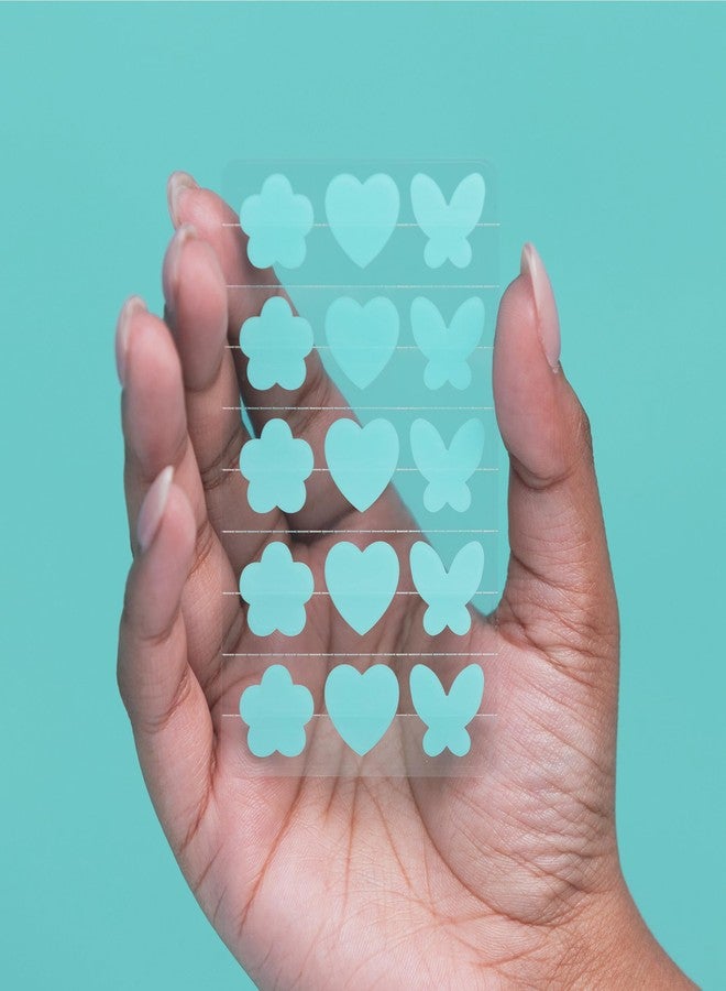 Proactiv Zits Happen Design Acne Patches, Hydrocolloid Spot Treatment with Salicylic Acid, Heart, Flower & Butterfly Shapes, Dermatologist-Developed, 30-Count - Image 4